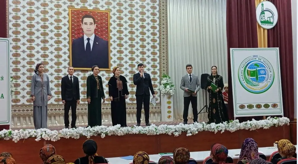 “Bitaraplyk, doganlyk-saýlan aýdyň ýolumyz:  ynanyşmak,  jebisleşmek Berkararlyk şanymyz”
